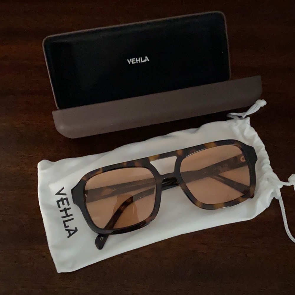 VEHLA Dixie Sunglasses - Choc Tort/Cinnamon